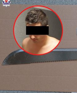 Uciekał przed policjantami, z maczetą ruszył na mundurowych. Padły strzały