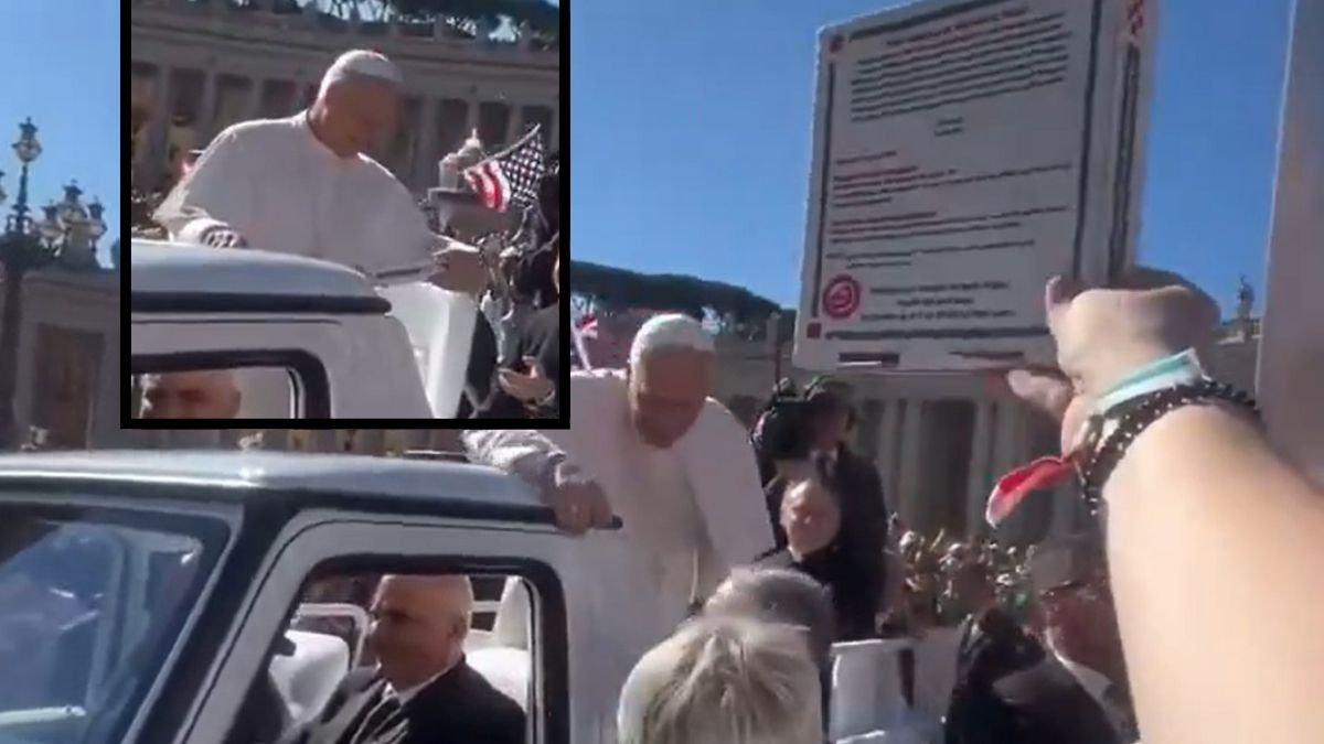 Chcieli wręczyć papieżowi pizzę z USA. Tak zareagował