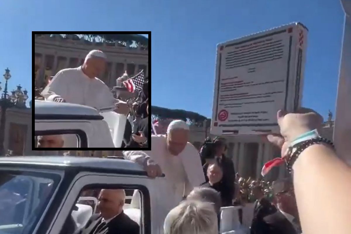 Przywieźli papieżowi słynną pizzę z Chicago. Tak zareagował