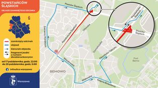 Warszawa: Duże utrudnienia na Bemowie. Główna ulica zamknięta