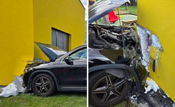 Ewakuacja w żłobku w Kutnie. Wjechał autem w budynek