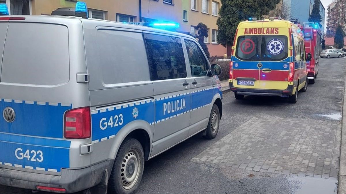 Płacz i wołanie o pomoc. Natychmiast zareagował.