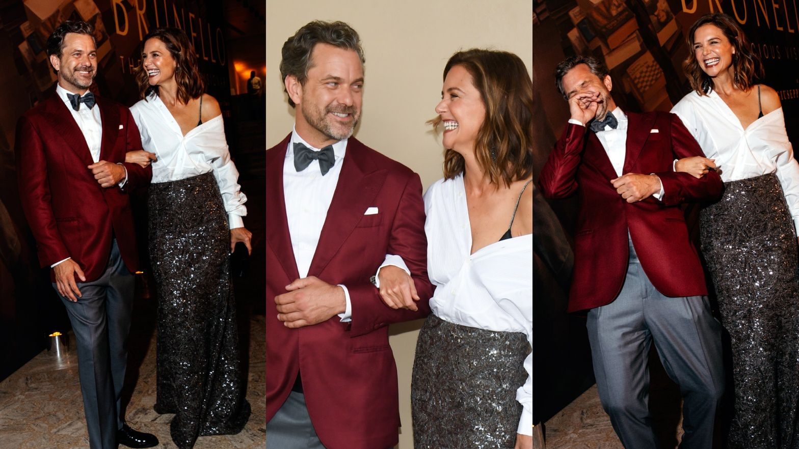 Katie Holmes i Joshua Jackson razem na czerwonym dywanie