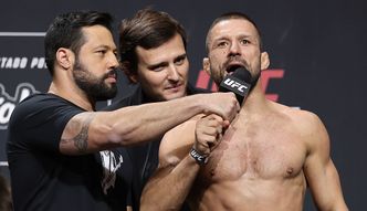 Gamrot zdeterminowany przed walką