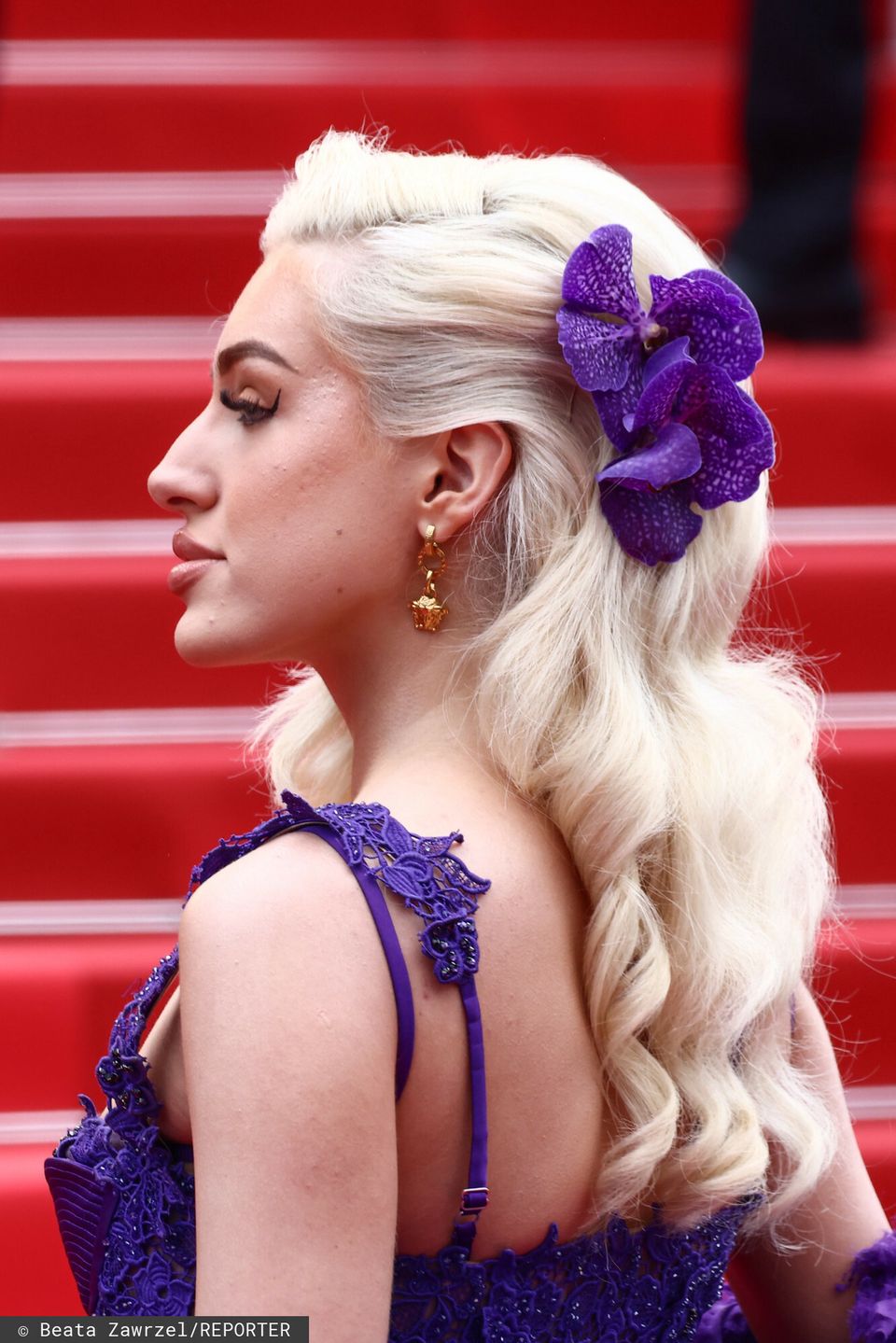 Caroline Derpienski w Cannes