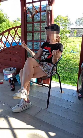 Aleksandra F. widoczna na nagraniu, które ktoś opublikował na jej profilu w poniedziałek 8 lipca