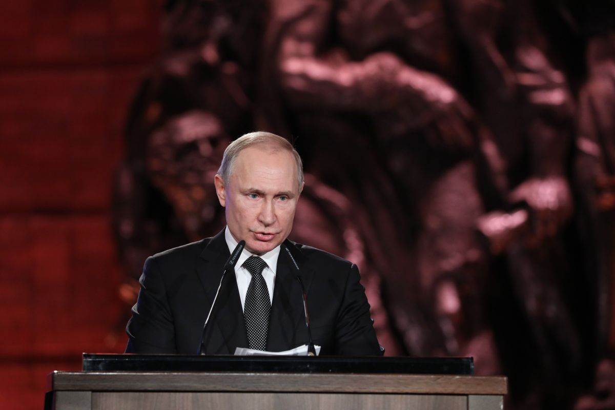 Jerozolima. Władimir Putin krytykuje polityczne wykorzystywanie Holokaustu. "To niedopuszczalne"