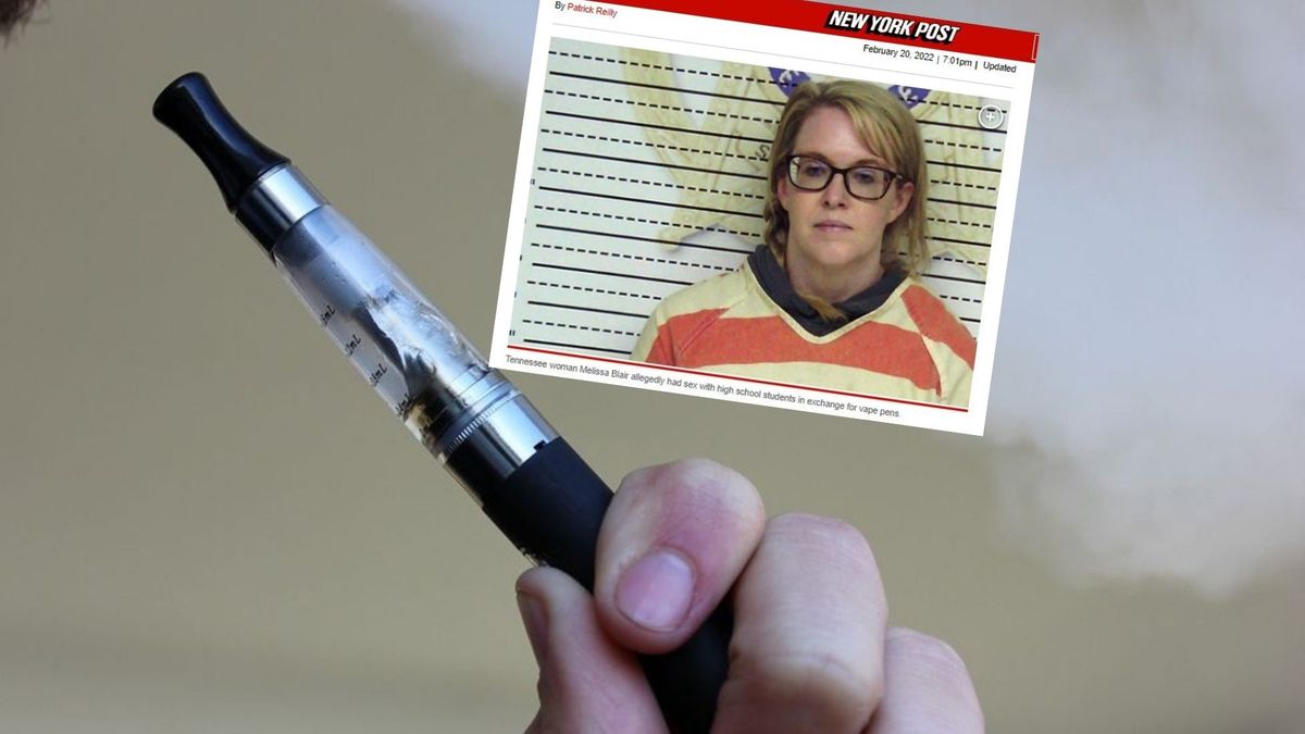 Władze stanowe zatrzymały 38-letnią kobietę, której zarzuca się nakłanianie do seksu nieletnich w zamian za e-papierosy (fot. Pixabay/New York Times)