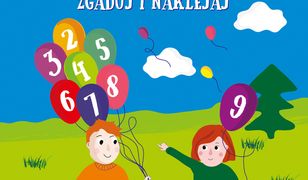 Liczby Zgaduj i naklejaj