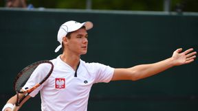 Challenger Sybin: deszcz pokrzyżował plany Kamila Majchrzaka i Michała Dembka