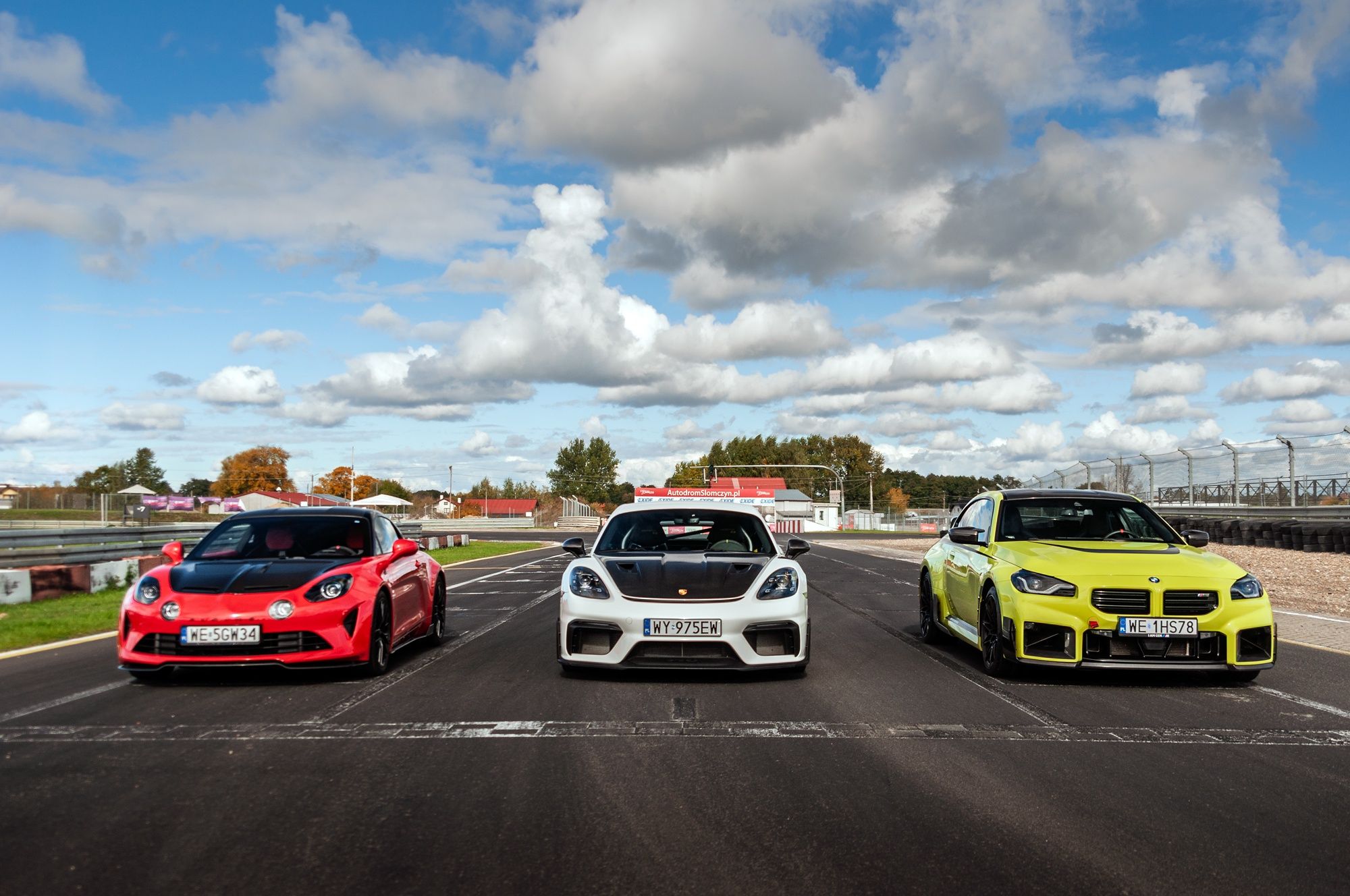Alpine A110 R, BMW M2 i Porsche 718 Cayman GT4 RS