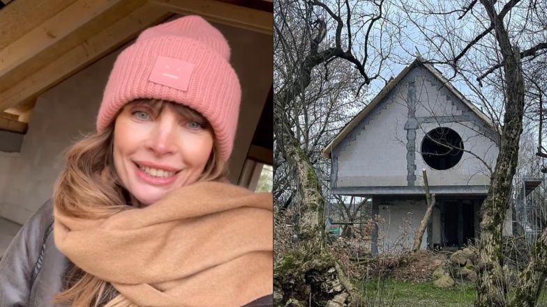 Agnieszka Dygant buduje dom. Jest podekscytowana stanem prac