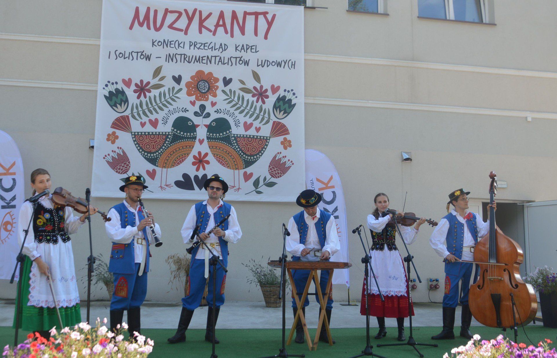 Muzykanty 2025 w Końskich. Zwycięzca w kategorii kapele &#34;Trampolka&#34; z warszawy