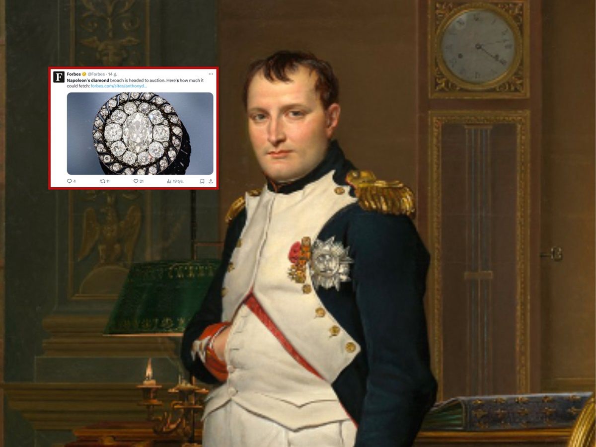 Napoleon stracił ją pod Waterloo. Trafiła na aukcję w Genewie