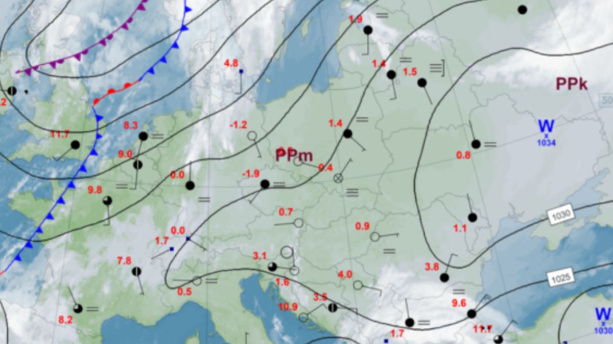 Prognoza pogody na 3 i 4 grudnia
