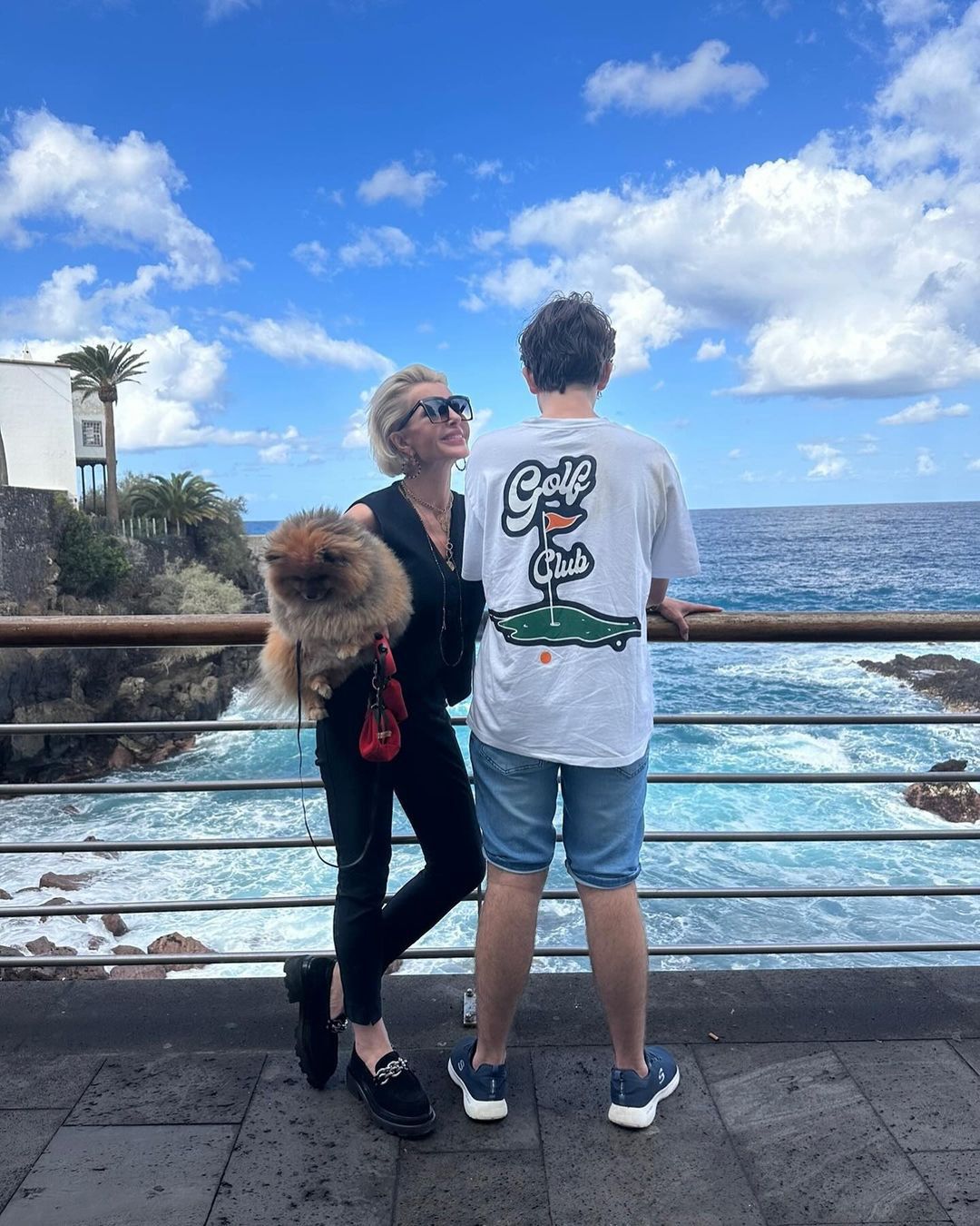 Joanna Racewicz z synem