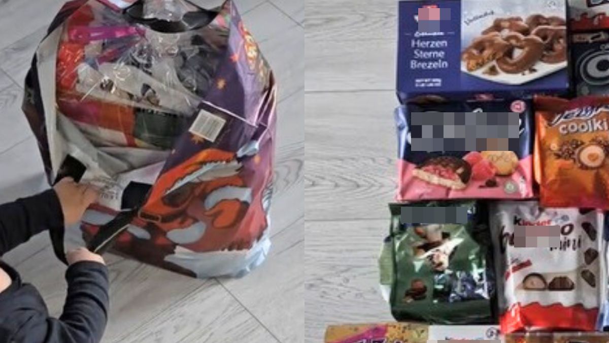 Paczka świąteczna dla dzieci górników. Matki doszły do głosu