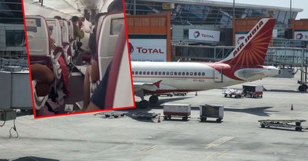 Samolot wpadł w silne turbulencje. Jest nagranie