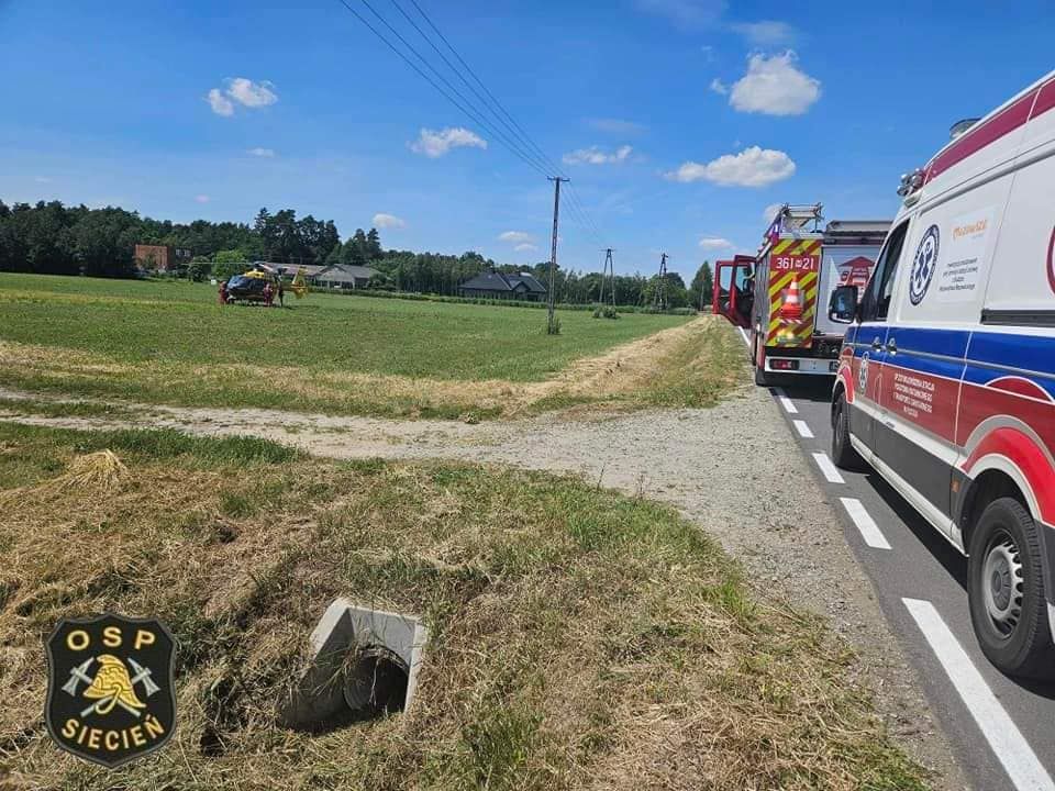 Tragiczny wypadek w Uniejewie. 