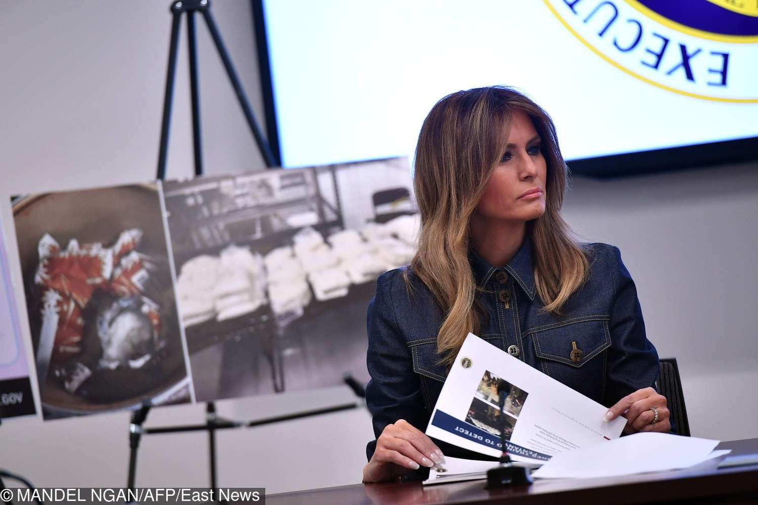 Melania Trump walczy z narkotykami w Waszyngtonie