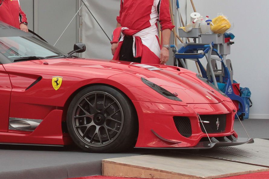 Ferrari 599XX Evoluzione - zdjęcie szpiegowskie