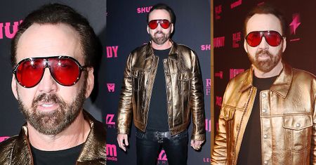 54-letni Nicolas Cage powraca w złotej skórze od Toma Forda