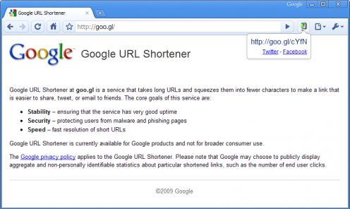 Błyskawicznie skracaj adresy URL w Google Chrome