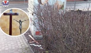 Zerwali ze ściany kościoła krzyż i chodzili z nim po mieście. Odpowiedzą przed sądem