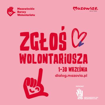 Samorząd województwa mazowieckiego nagrodzi najlepszych wolontariuszy