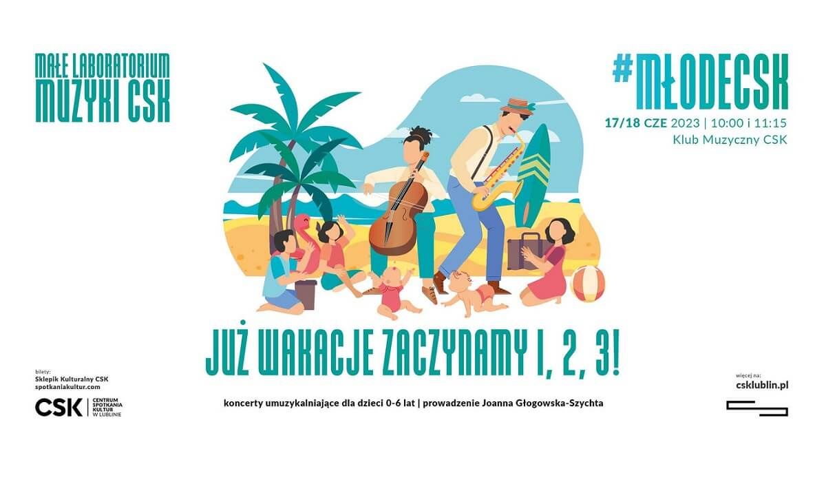 Już wakacje zaczynamy 1, 2, 3