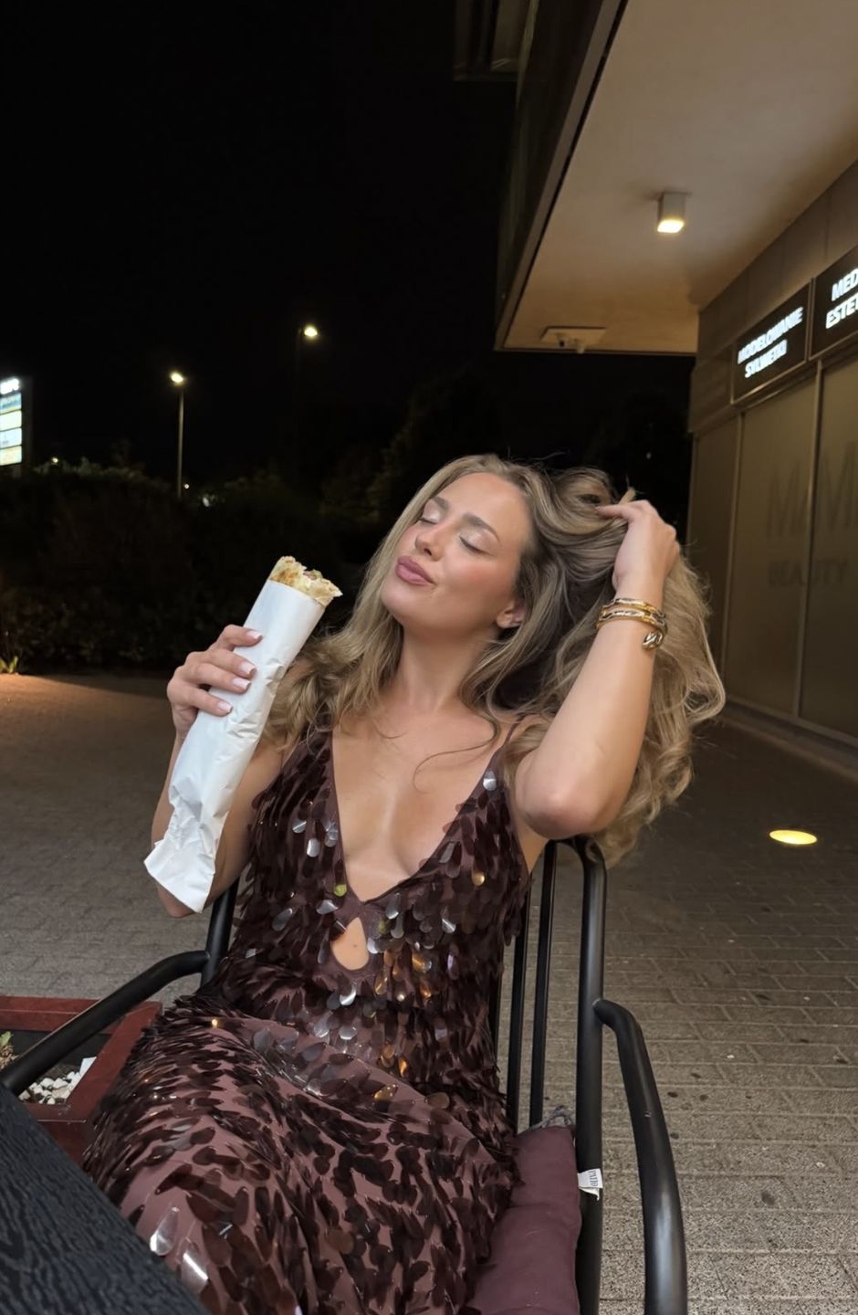Wiktoria Gąsiewska ruszyła na kebaba