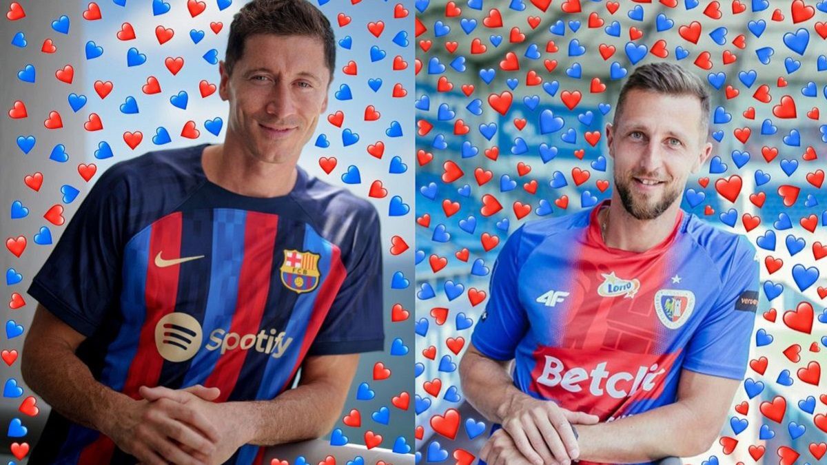 Twitter / Na zdjęciu: Robert Lewandowski i Kamil Wilczek