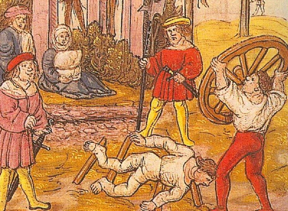 Łamanie kołem – najgorsza tortura w dziejach?