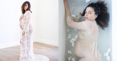 Ciężarna Jenna Dewan flirtuje z obiektywem w zmysłowej sesji: "Jeden z najbardziej magicznych momentów w życiu" (ZDJĘCIA)