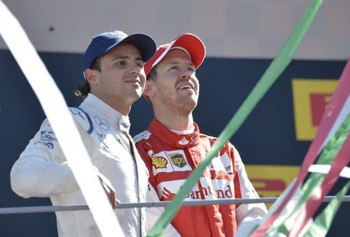Felipe Massa znalazł się na podium GP Włoch drugi sezon z rzędu