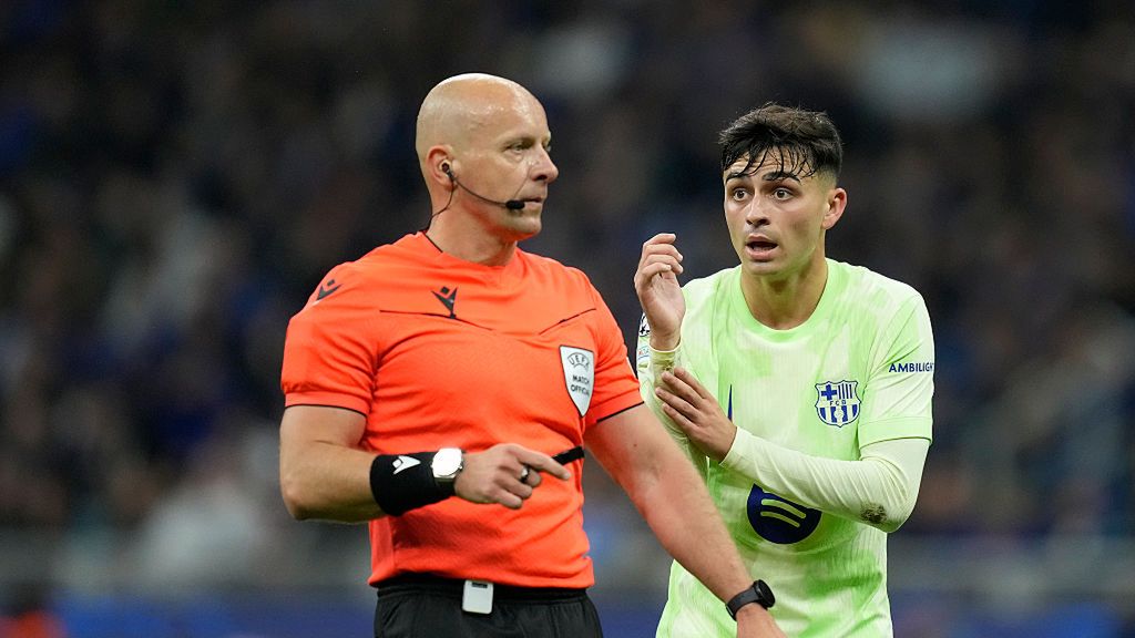 Getty Images / Na zdjęciu: Szymon Marciniak i Pedri