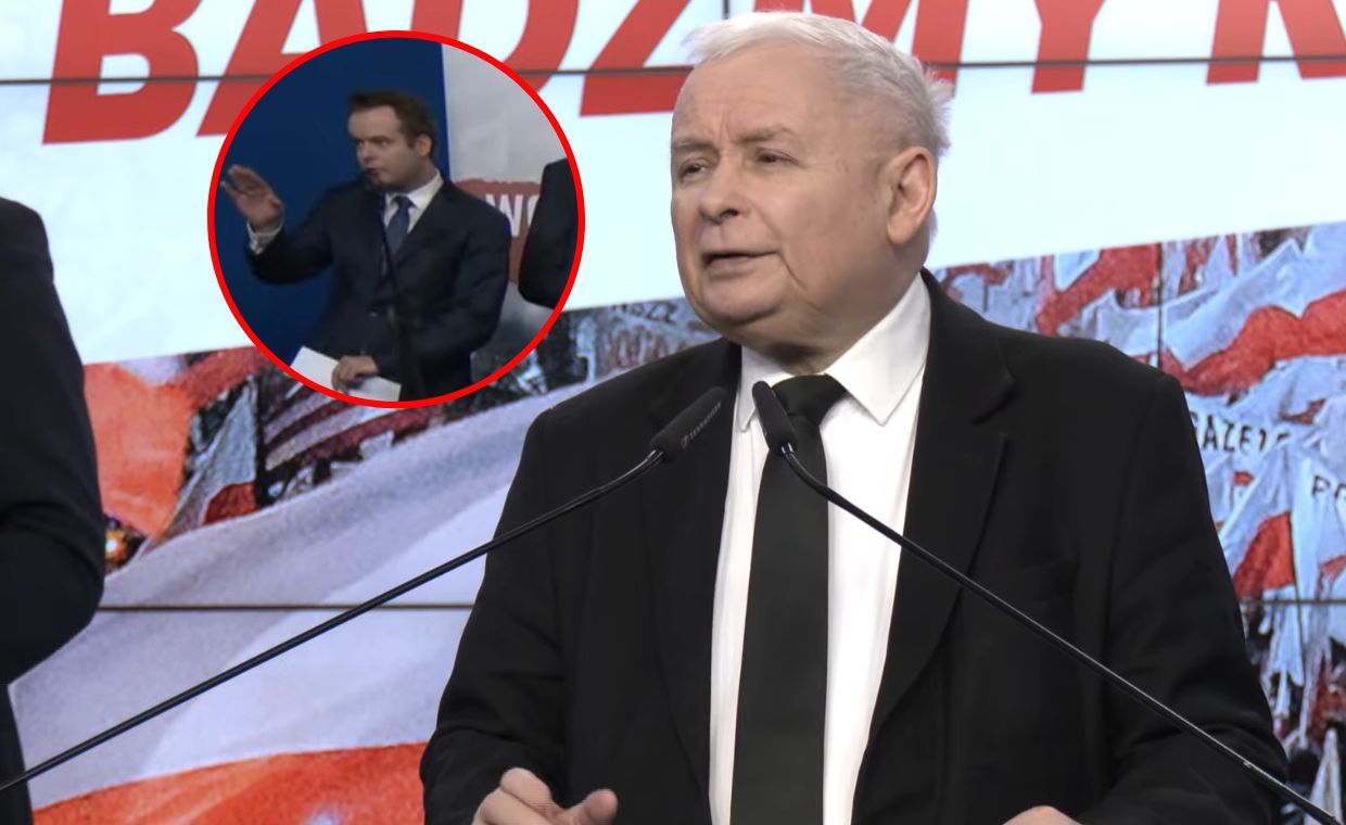 Spięcie na konferencji. Kaczyński starł się z dziennikarzem