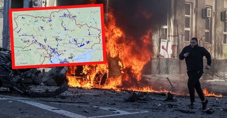 "Zemsta Putina" na mapie. Tu uderzyli Rosjanie