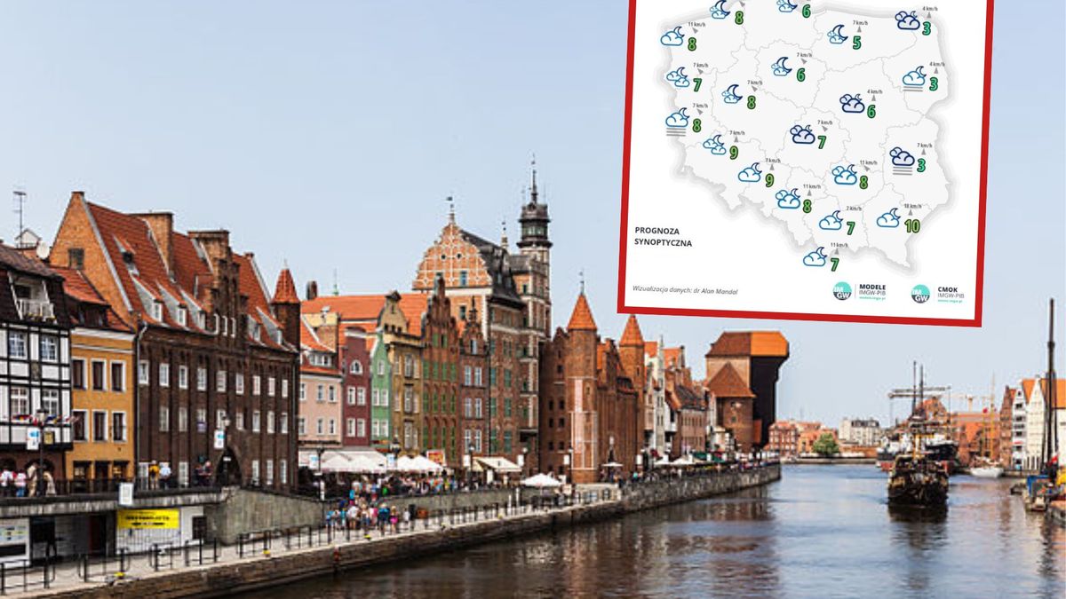 Prognoza pogody. Weekend w Gdańsku