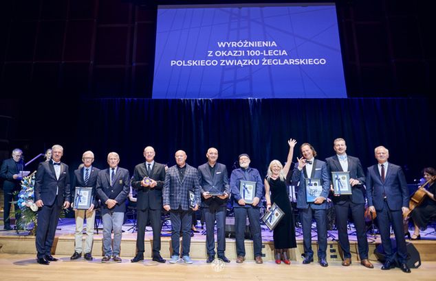 Wyróżnienia dla wybitnych żeglarzy. Fot. materiały prasowe