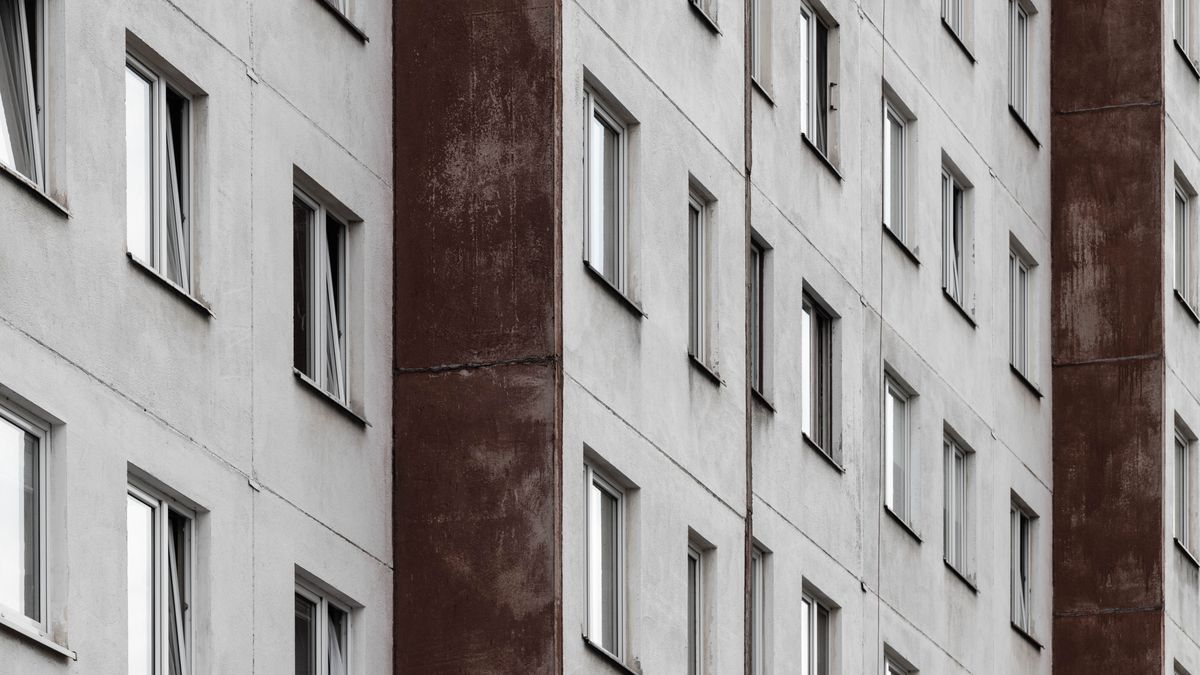 Bloki; mieszkania; blok mieszkalny