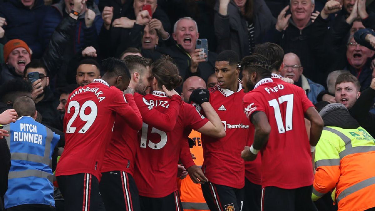 Getty Images / Matthew Peters/Manchester United / Na zdjęciu: piłkarze Manchesteru United