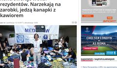 TVP Info krytykowane za wytknięcie protestującym lekarzom zagranicznych podróży i kawioru