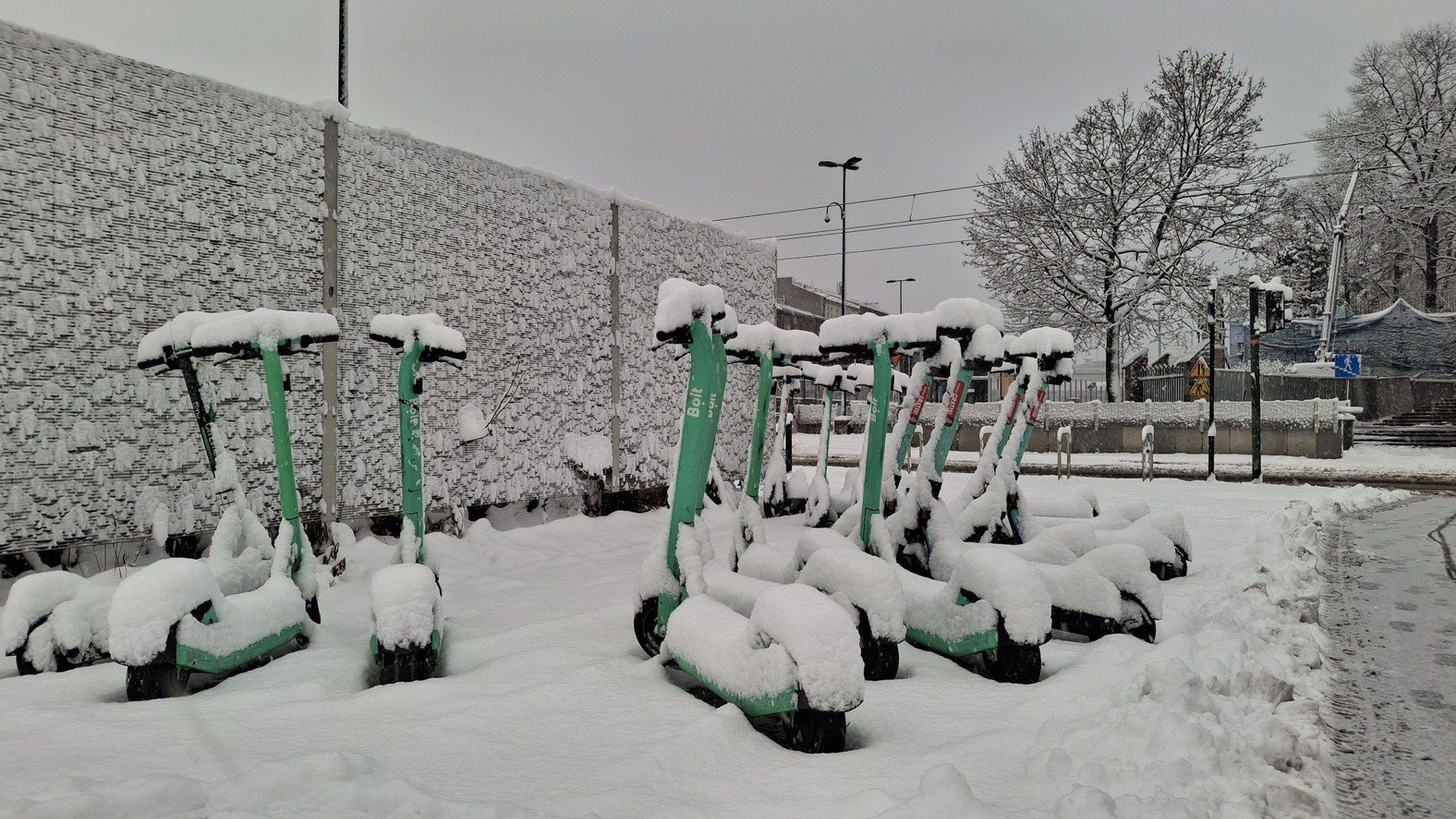 Kraków pod śniegiem. Atak zimy 23 listopada