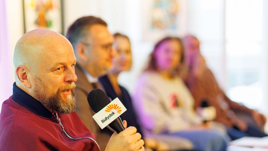 Konferencja prasowa zapowiadająca festiwal ŻUBROFFKA