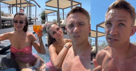 Rzeźniczakowie wybyli na Maltę. Paulina popija drineczka w basenie, a Jakub moczy stopy i zdradza, ILE kosztowała ich podróż (ZDJĘCIA)
