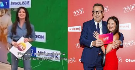 Młodsza o ponad 20 lat narzeczona Macieja Orłosia dostała pracę w TVP! Jak sobie poradziła pierwszego dnia?