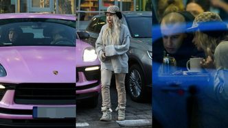 Lila Janowska zabrała Żabsona na kolację swoim różowym porsche za 300 TYSIĘCY ZŁOTYCH (ZDJĘCIA)