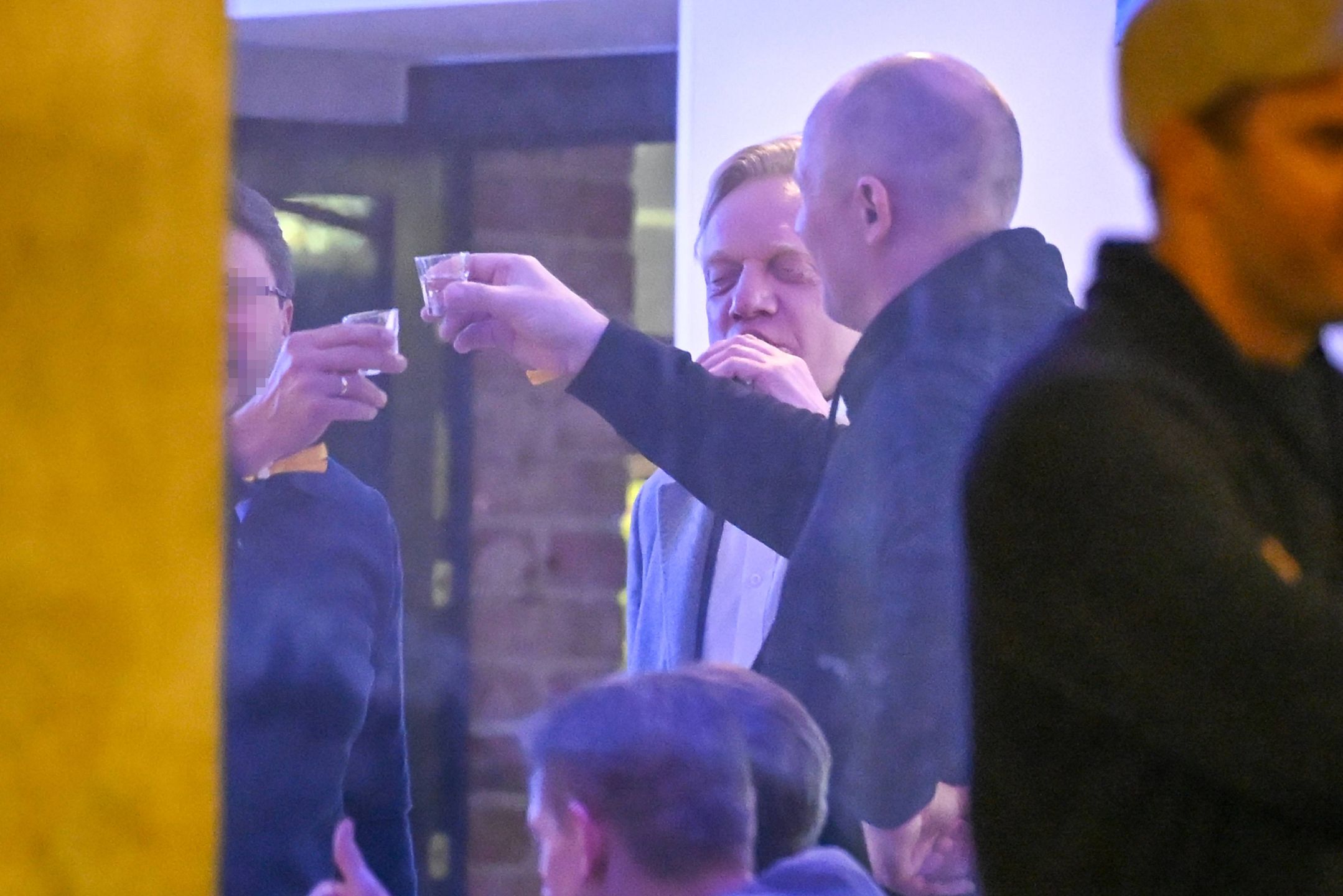 Arkadiusz Janiczek na całonocnej imprezie