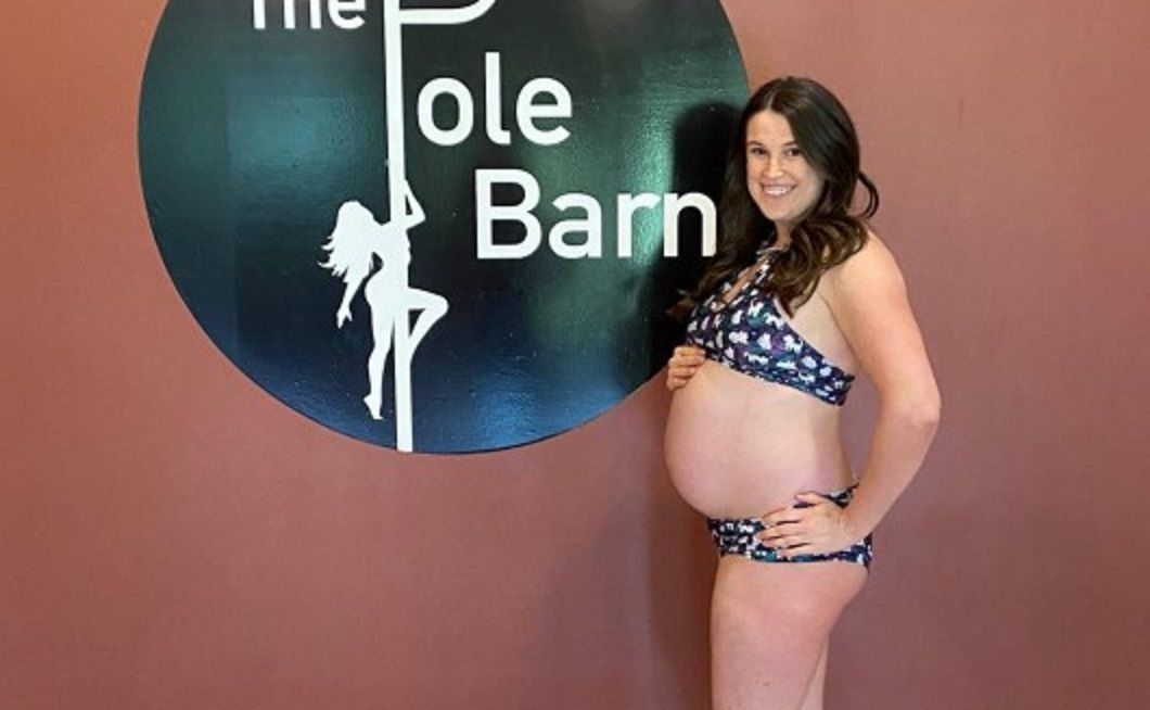 Danielle trenowała do trzeciego trymetru